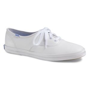 Keds White Leather Original Sneakers Size 10